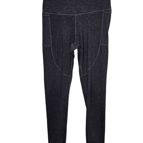 Vuori Womens Performance Leggings Medium Gray With Pockets High Waist Activewear - Picture 1 of 10